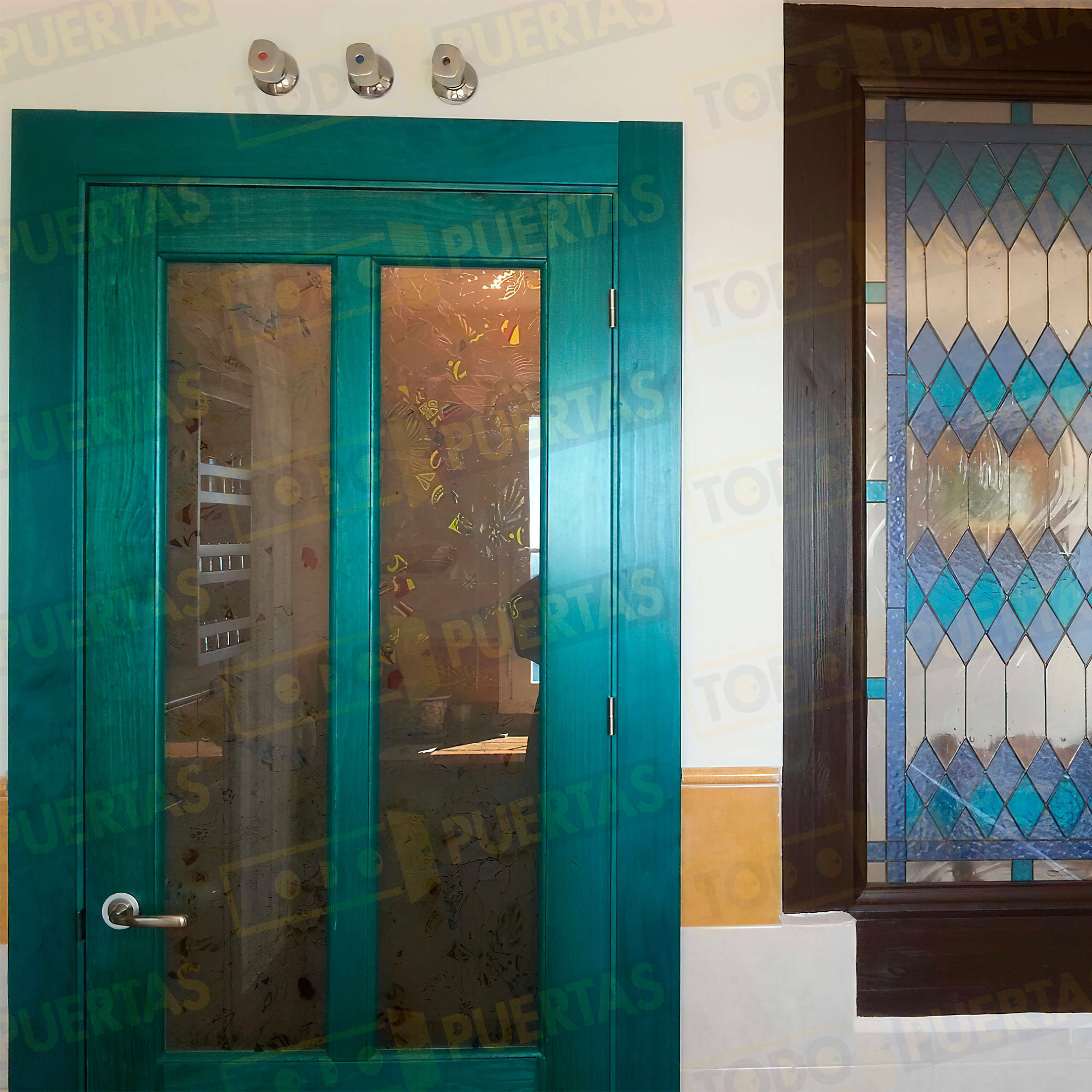 Foto Herrajes Puertas Interior Serie Inox cliente 4