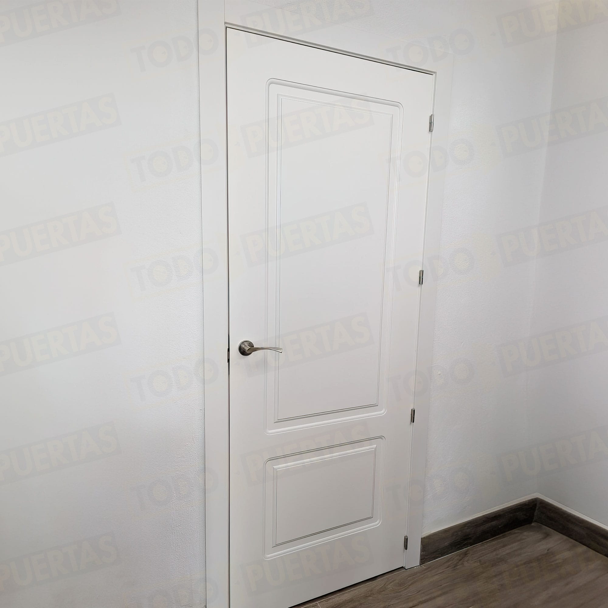Foto Puertas Lacadas Blancas Rústicas cliente 6