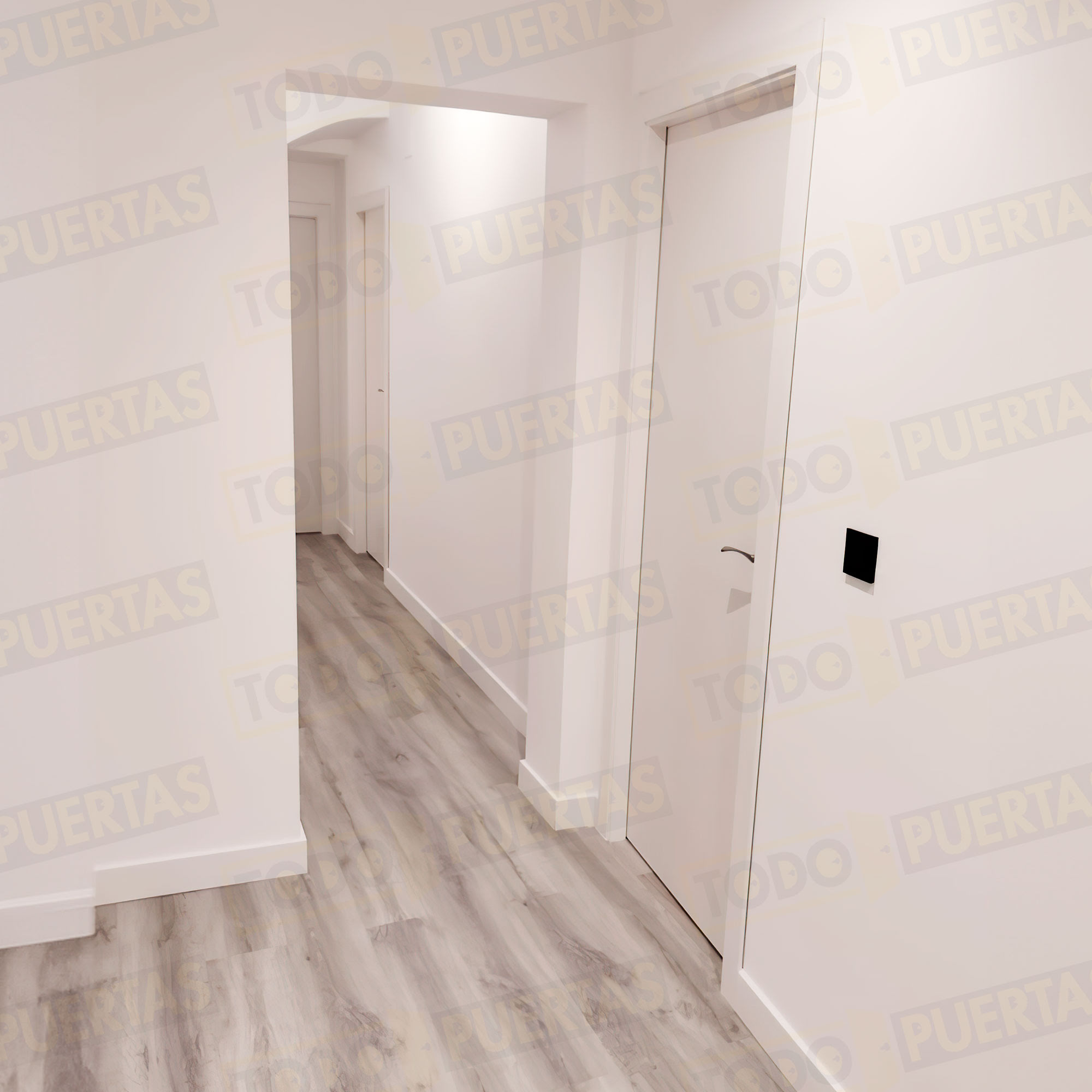 Foto Puertas Lacadas Blancas Rústicas cliente 6