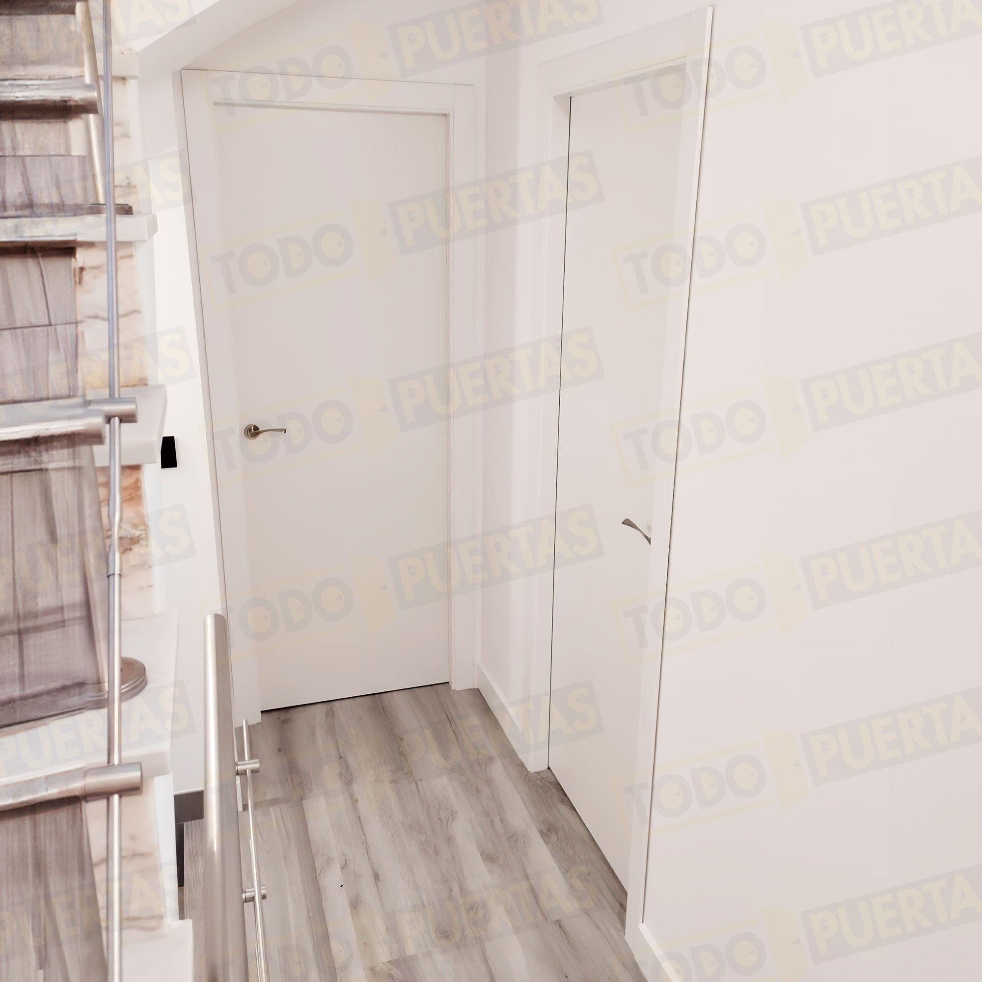 Foto Puertas Lacadas Blancas cliente 3