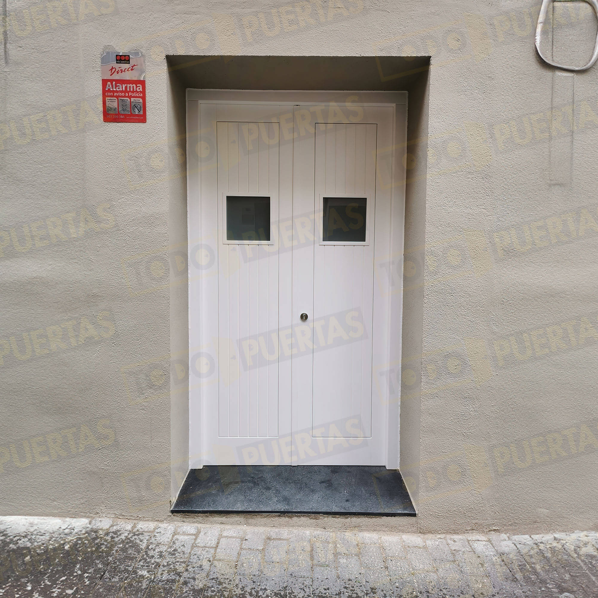 Foto Puertas Blindadas Modernas cliente 4