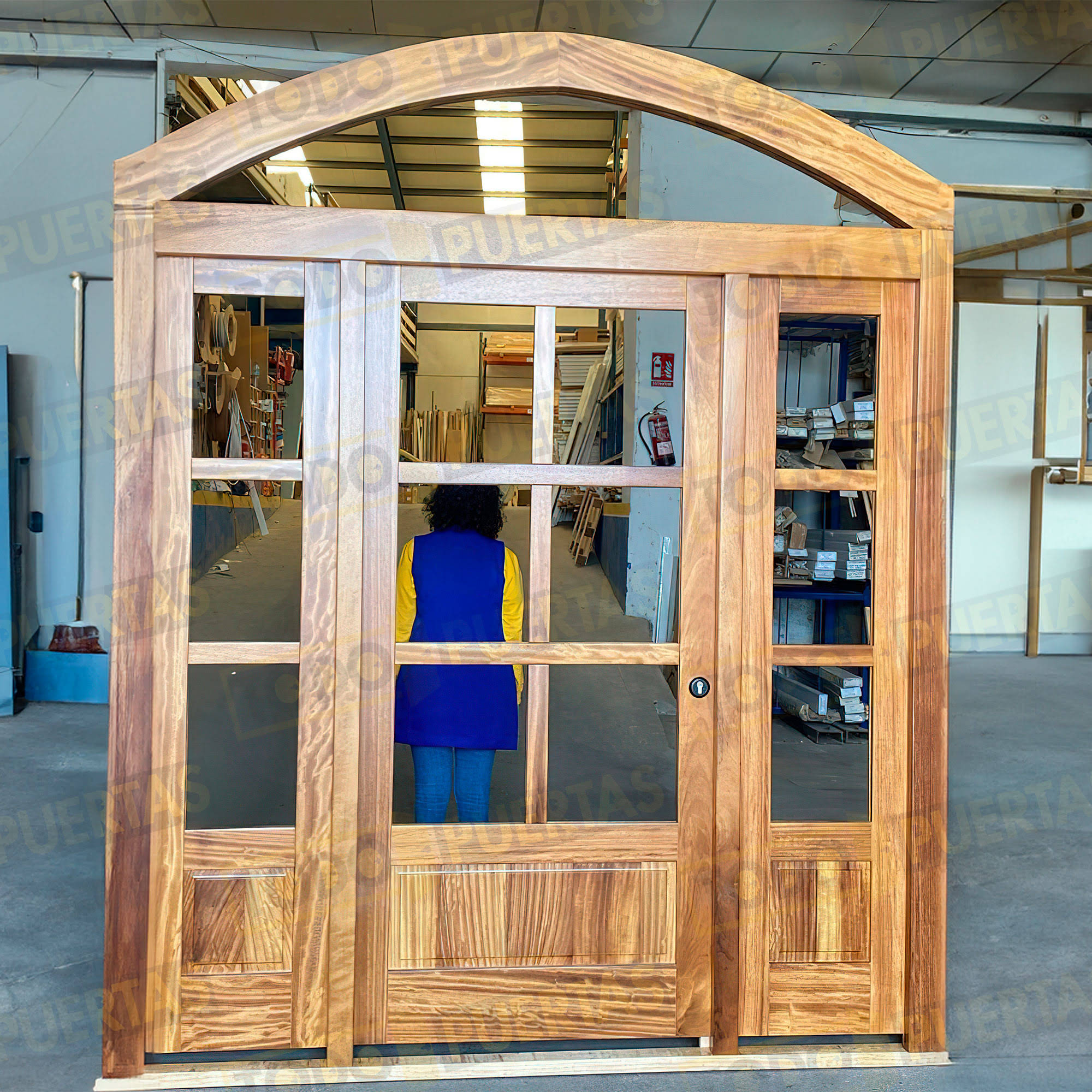 Foto Puertas Blindadas Modernas cliente 3