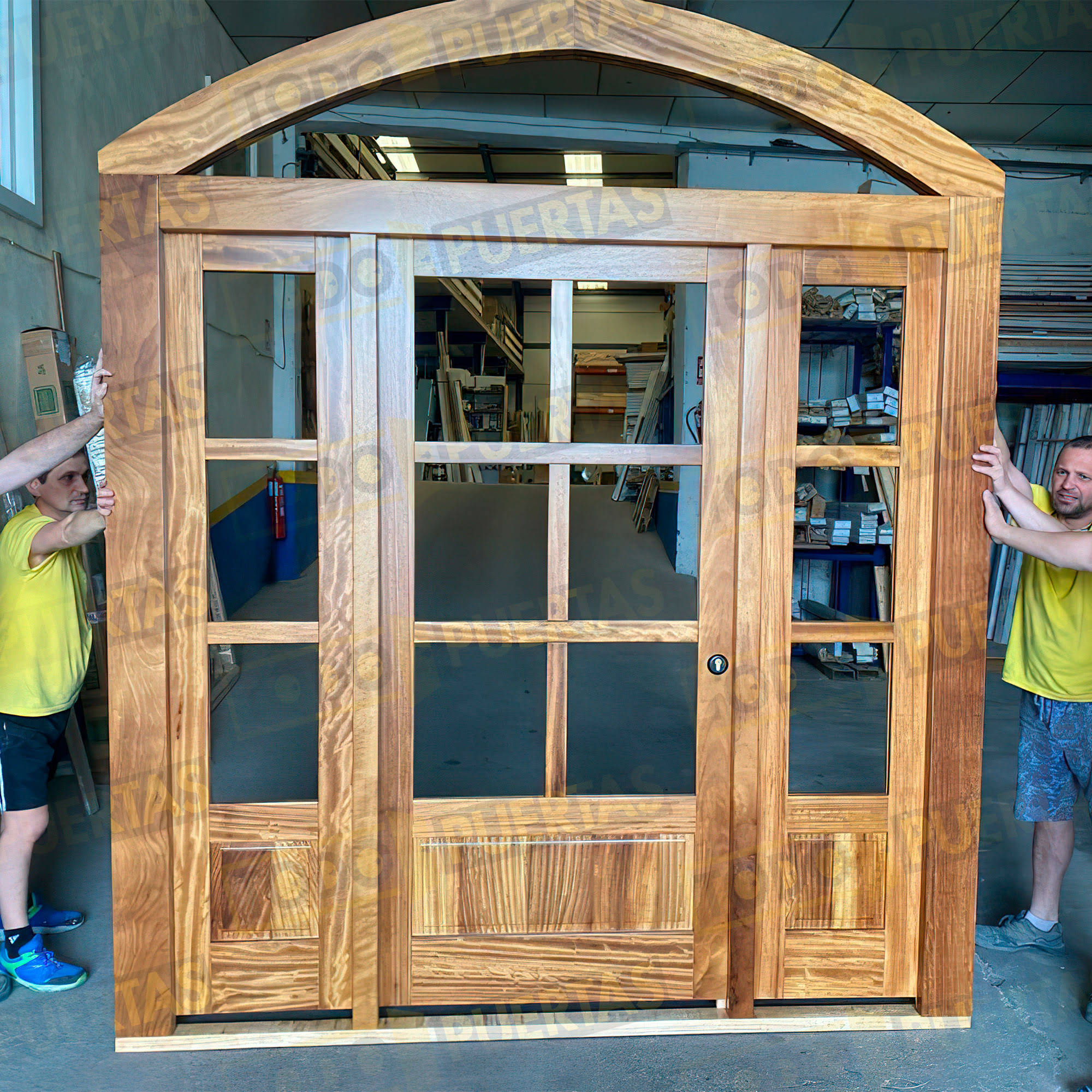 Foto Puertas Blindadas Modernas cliente 1