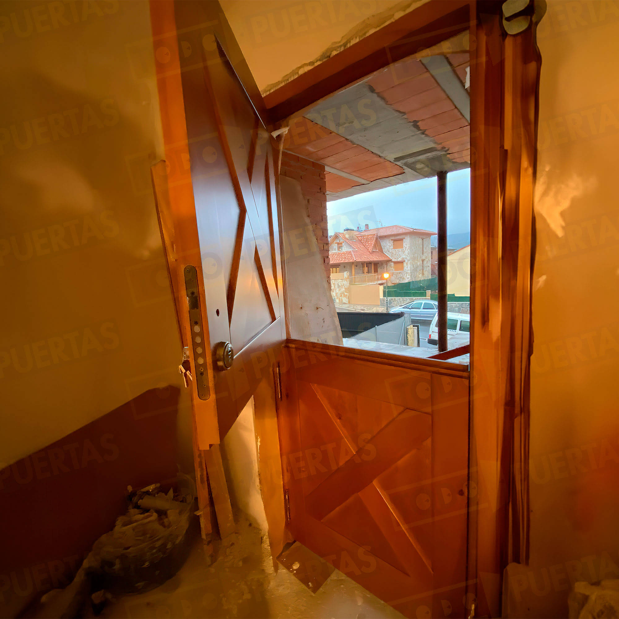 Foto Puertas Blindadas Modernas cliente 11