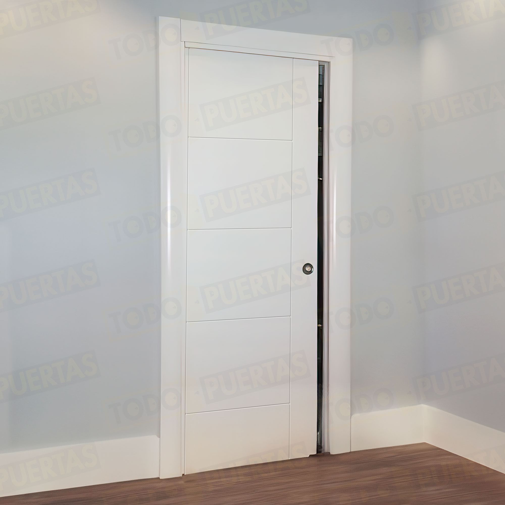 Foto Puertas Lacadas Blancas cliente 10