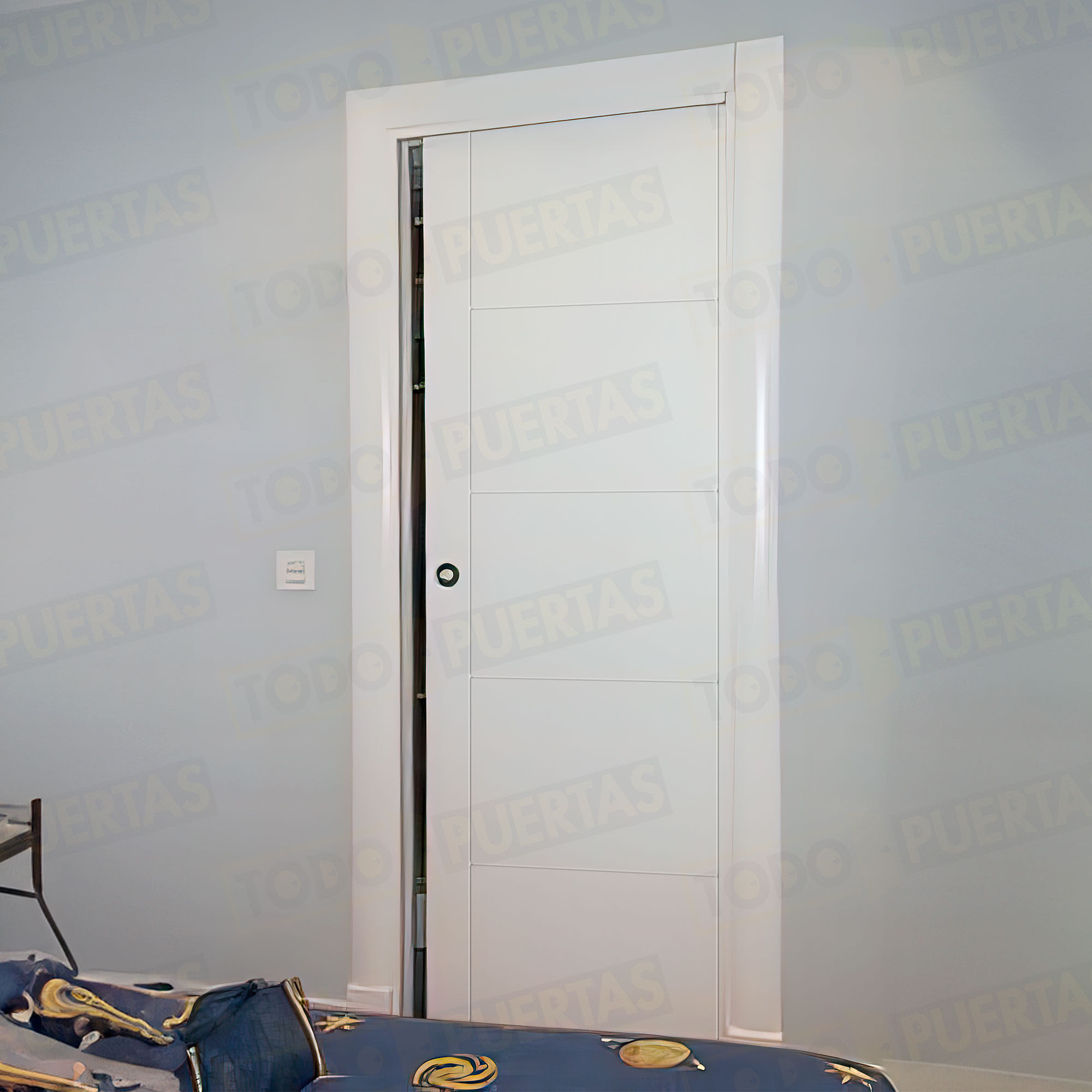 Foto Puertas Lacadas Blancas cliente 11