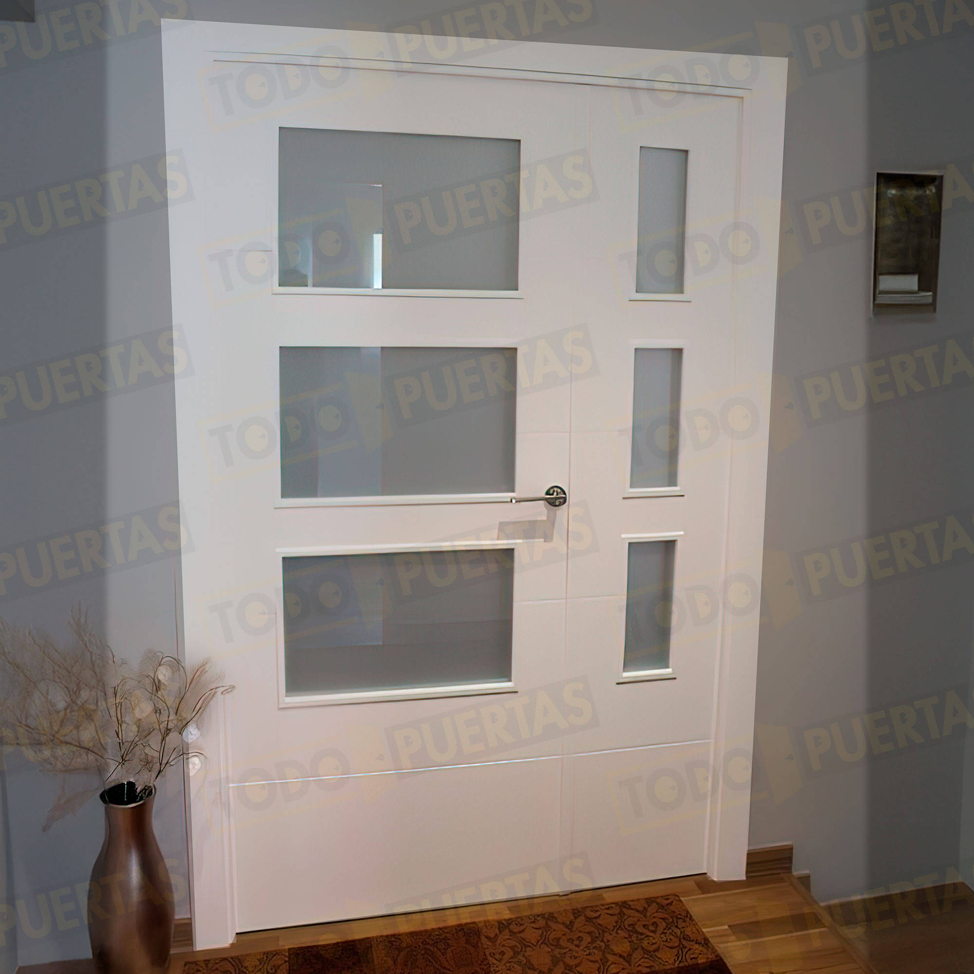 Foto Puertas Lacadas Blancas cliente 2