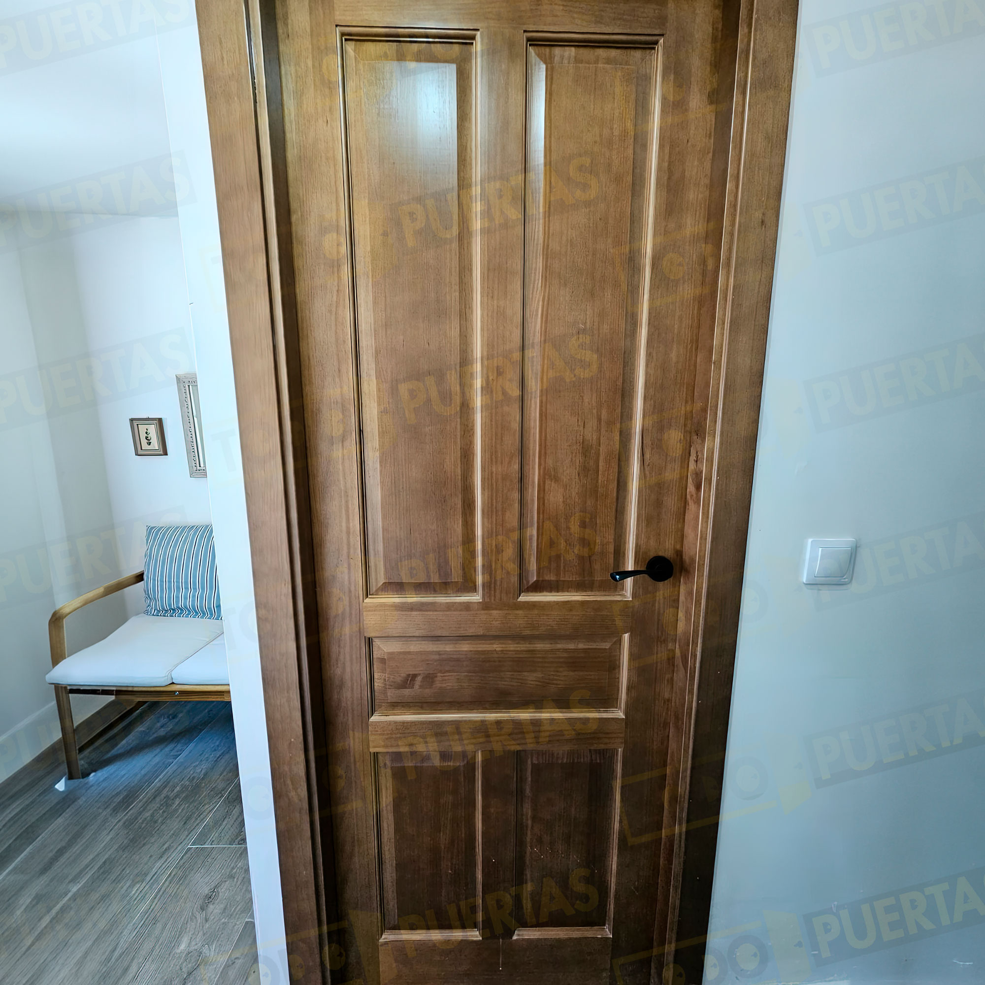 Foto Puertas Rústicas Miel cliente 10