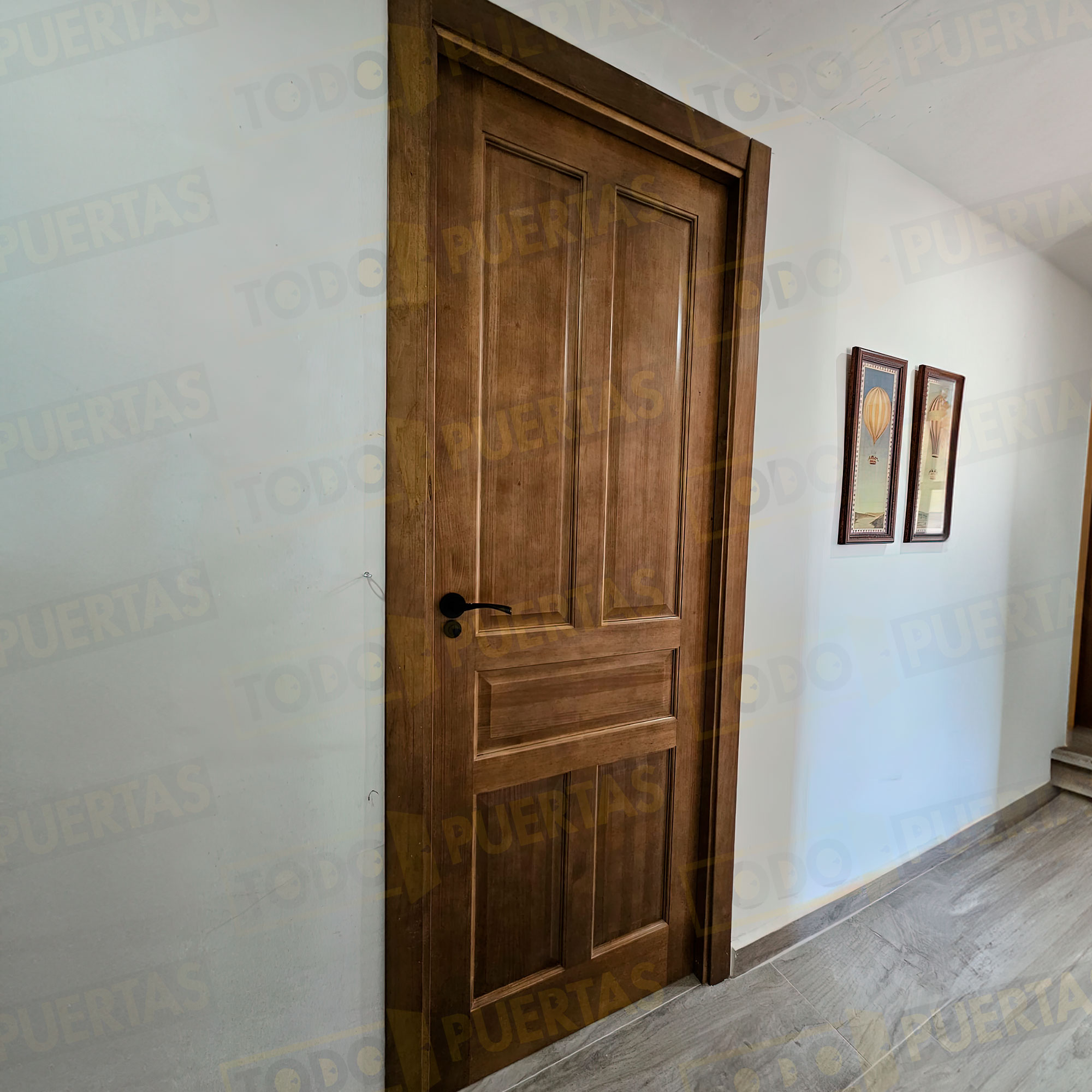 Foto Puertas Rústicas Miel cliente 12