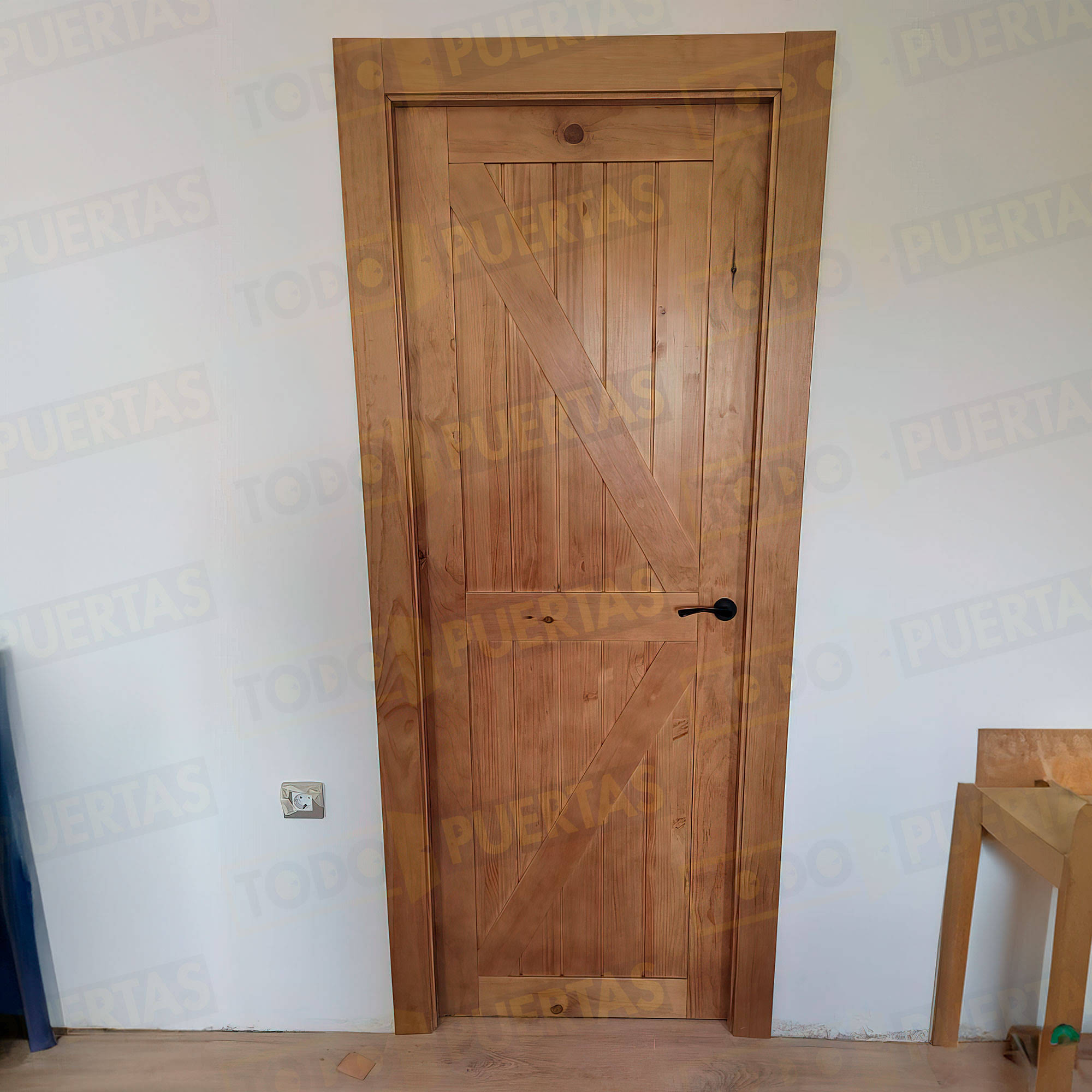 Foto Puertas Rústicas Nogal cliente 7