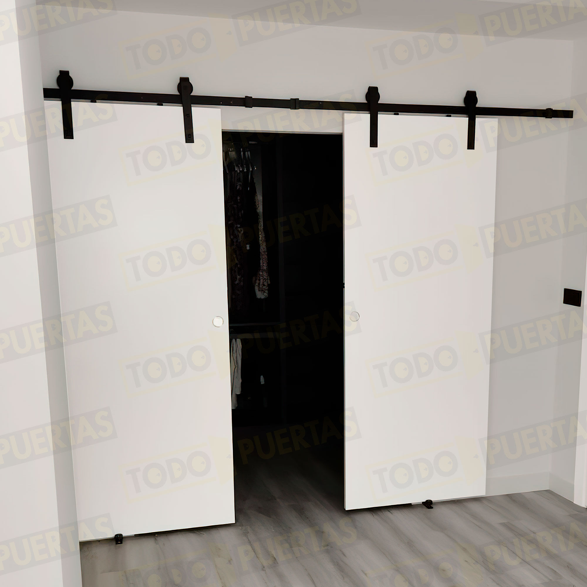 Foto Puertas Lacadas Blancas cliente 6
