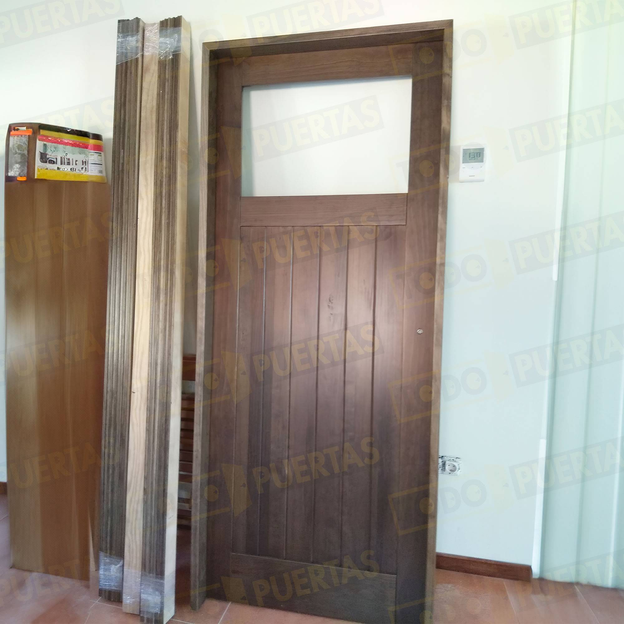 Foto Puertas Rústicas Nogal cliente 9