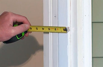 Cómo medir galce de puertas de interior