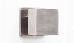 Pomo cuadrado inox