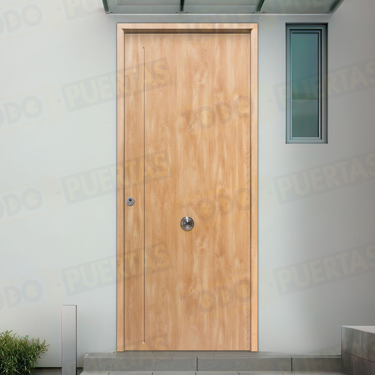 Puerta Acorazada 1120 Sagacor 100 Roble (Dos Caras Iguales)
