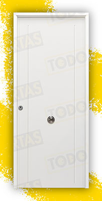 Puerta Acorazada 1130 Sagacor 100 Blanca (Dos Caras Iguales)