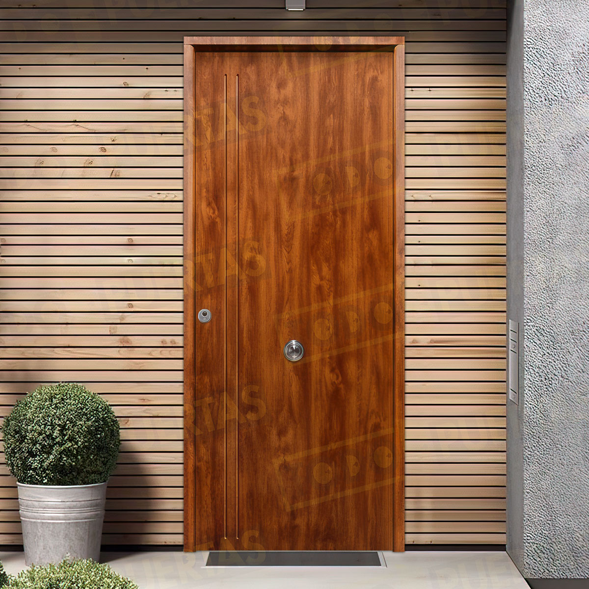 Puerta Acorazada 1130 L Sagacor 100 Embero (Dos Caras Iguales)