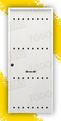 Puerta Acorazada 1150 CL Sagacor 100 Blanca (Dos Caras Iguales)
