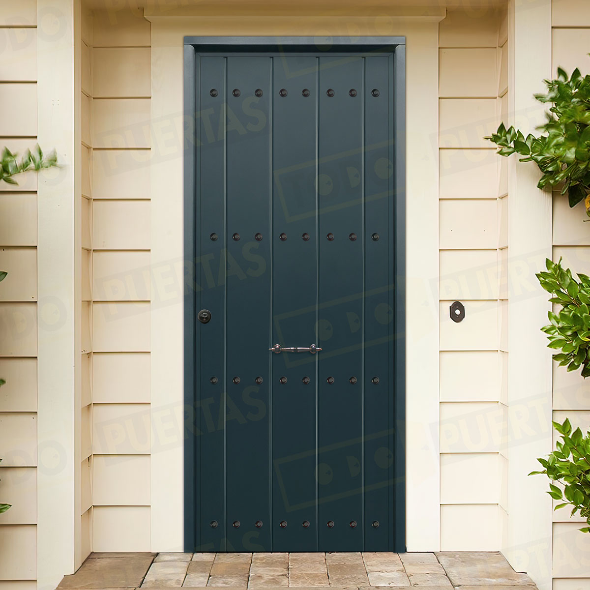Puerta Acorazada 1150 CL Sagacor 100 Gris Antracita 7016 (Dos Caras Iguales)