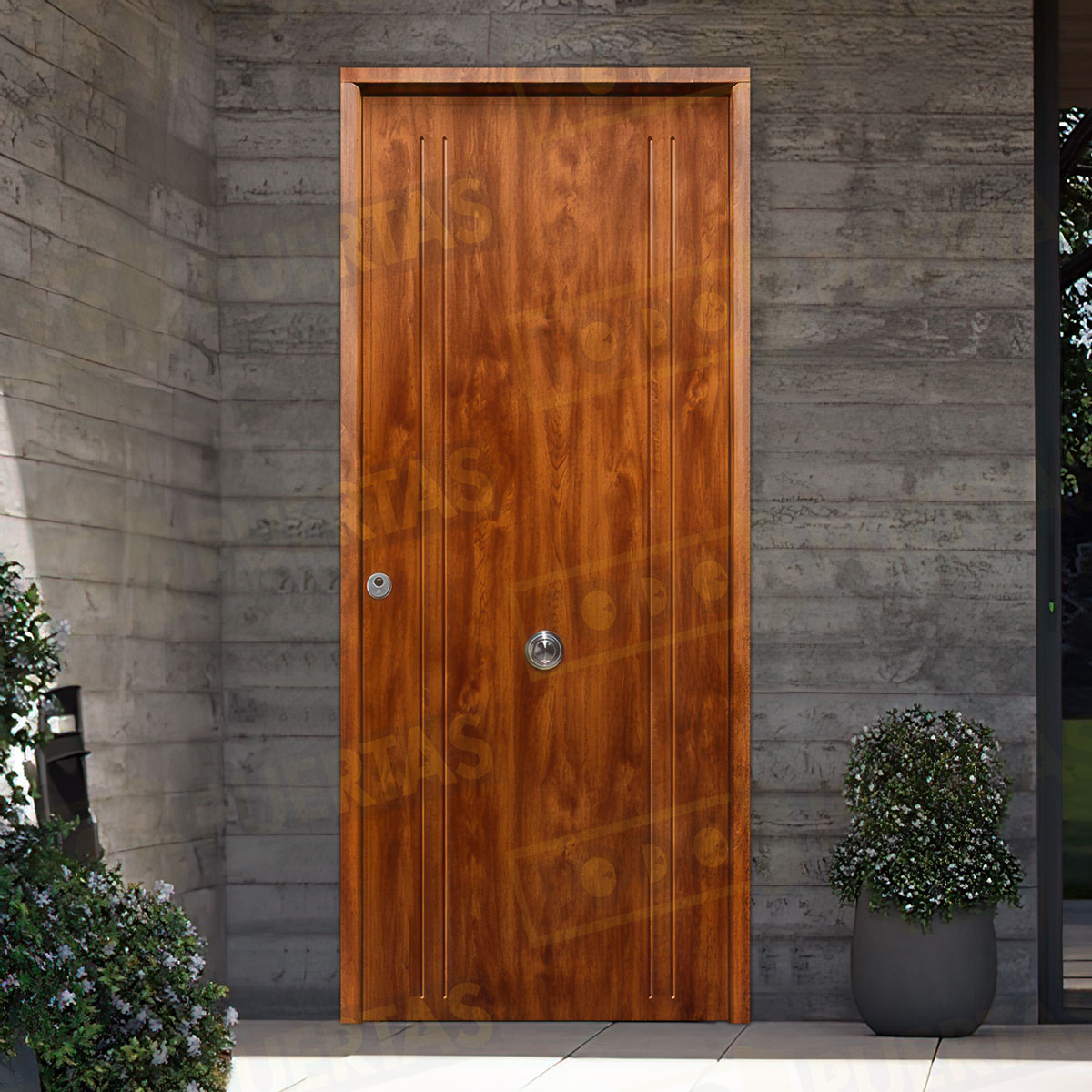 Puerta Acorazada 1150 L Sagacor 100 Embero (Dos Caras Iguales)