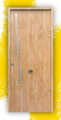 Puerta Acorazada Camelia FM Sagacor 100 Roble (Dos Caras Iguales)