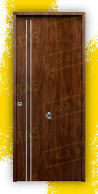 Puerta Acorazada Iris FM Sagacor 100 Roble Viejo (Dos Caras Iguales)