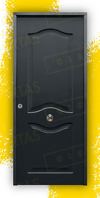 Puerta Acorazada Provenzal Sagacor 100 Gris Oxidon (Dos Caras Iguales)