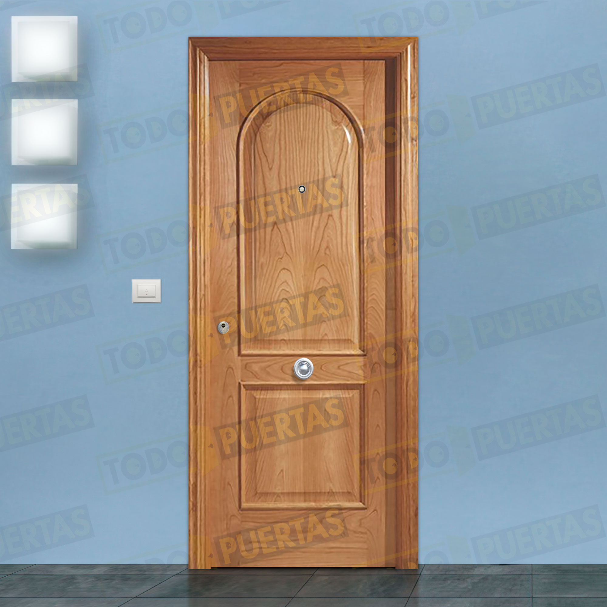 Puerta Block Blindada Mod. Lusón 2060x870 mm.