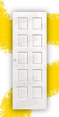 Puerta Corredera Mod. Blasco 10 Lacada Blanca