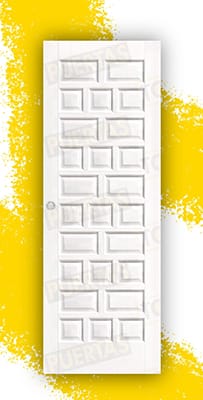 Puerta Corredera Mod. Castellana Lacada Blanca