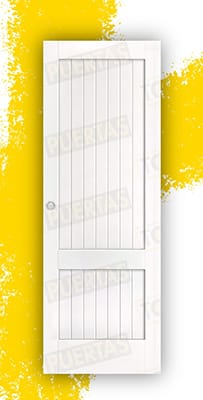 Puerta Corredera Mod. Tarancón Lacada Blanca