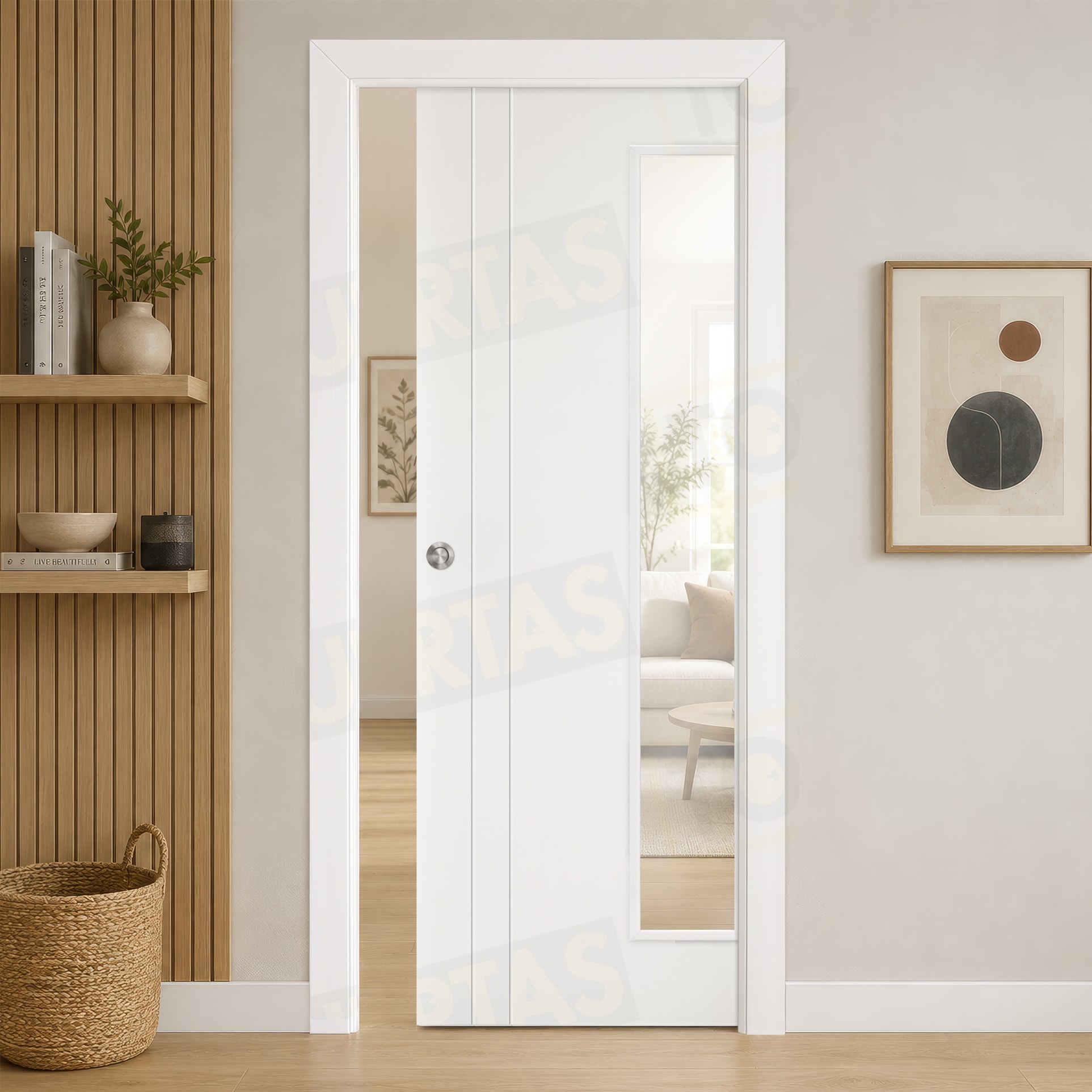 Puerta Corredera Mod. Álava V1L