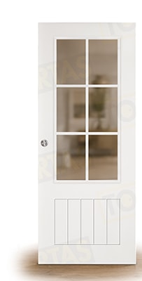 Puerta Corredera Mod. Casablanca V6