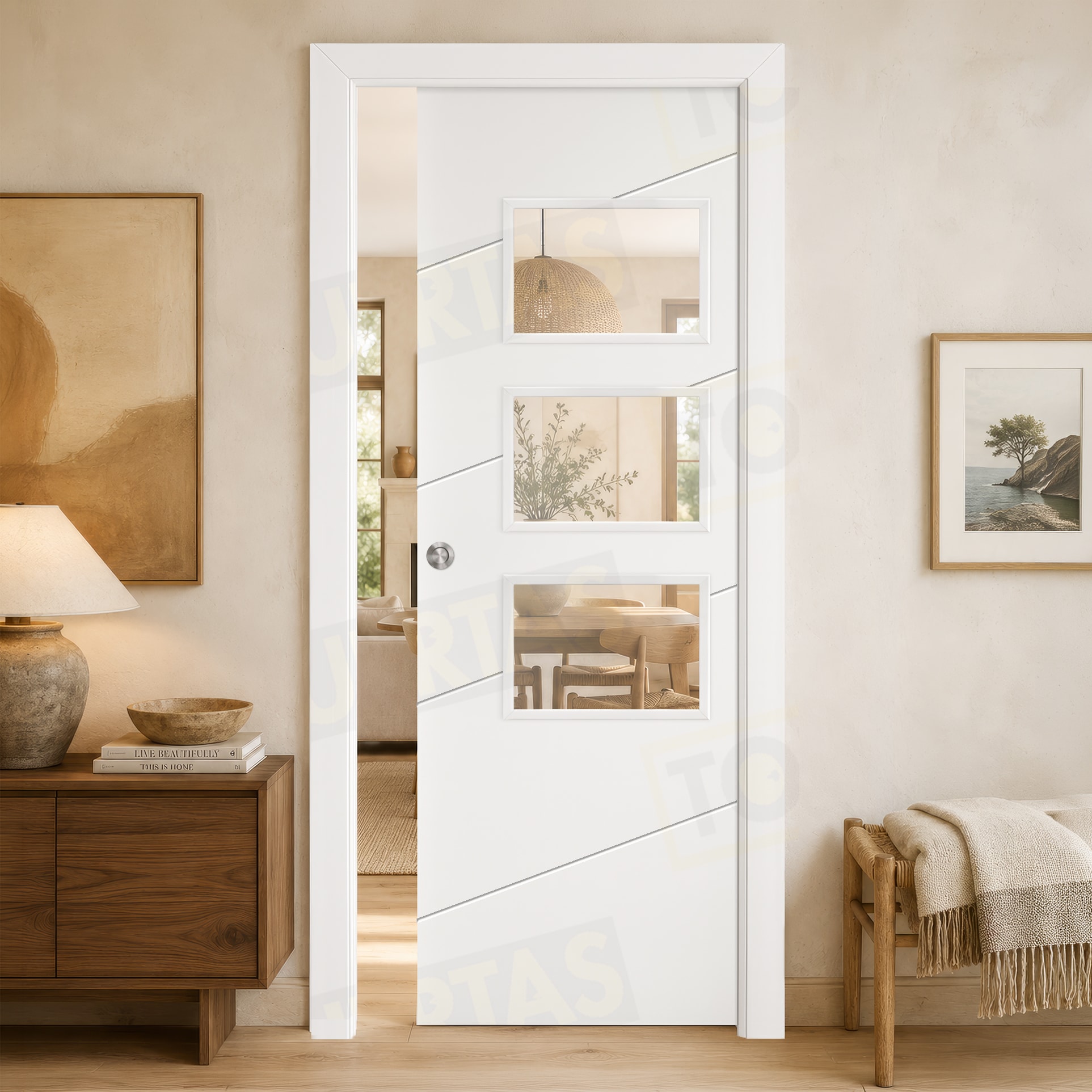 Puerta Corredera Mod. Cuzco BZV3