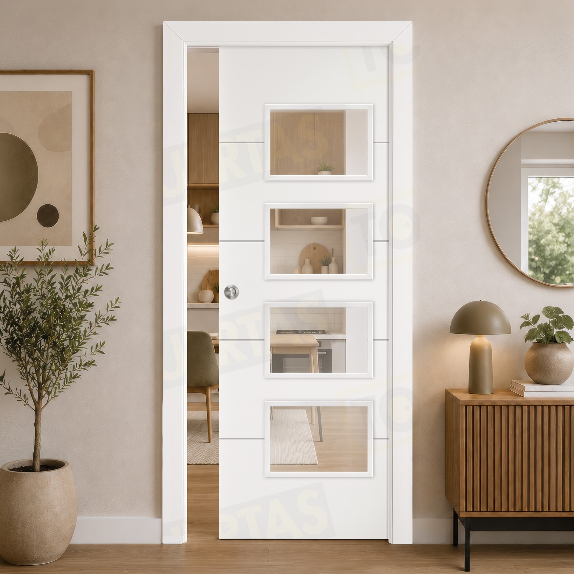 Puerta Corredera Mod. Dakar BV4