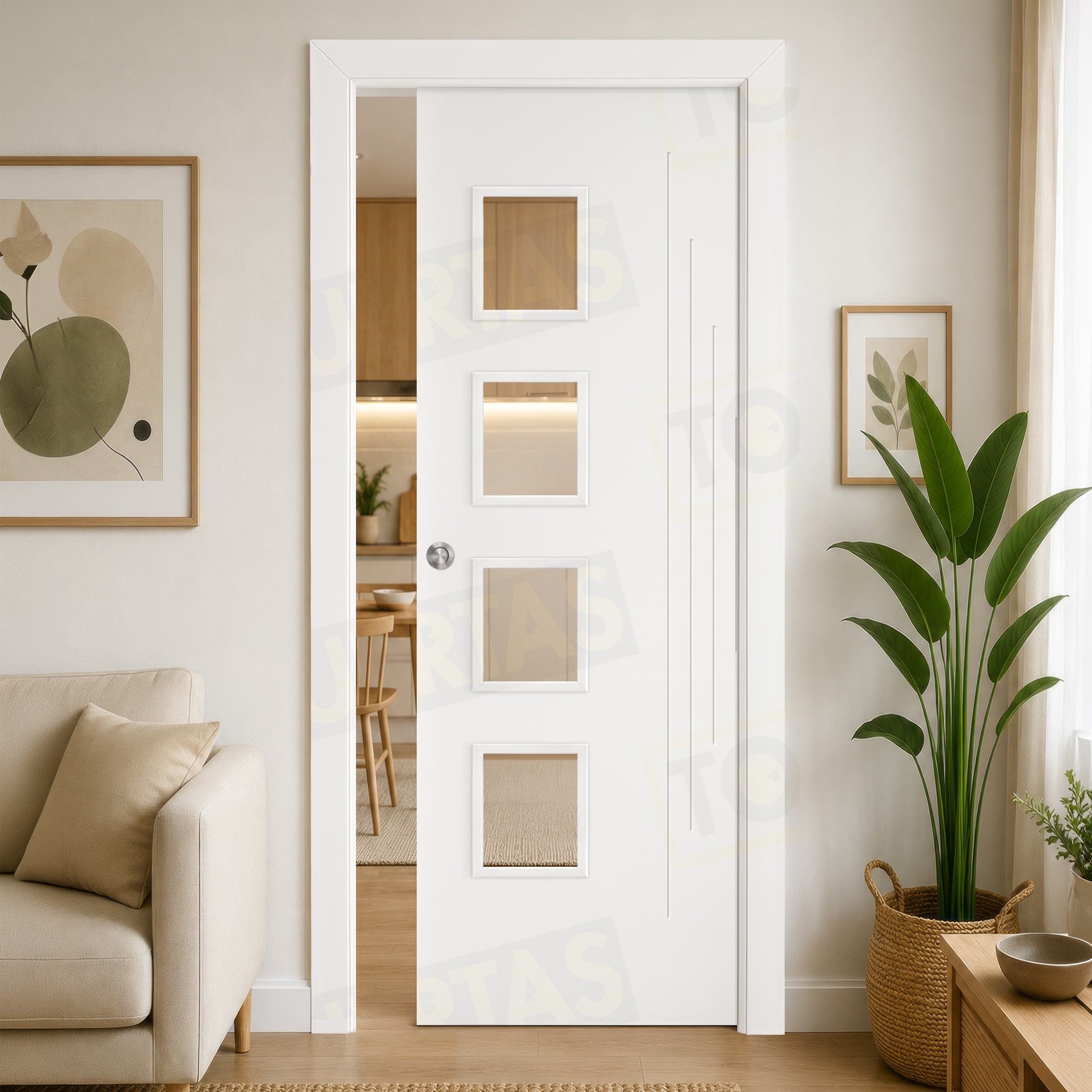 Puerta Corredera Mod. Dala BV4L