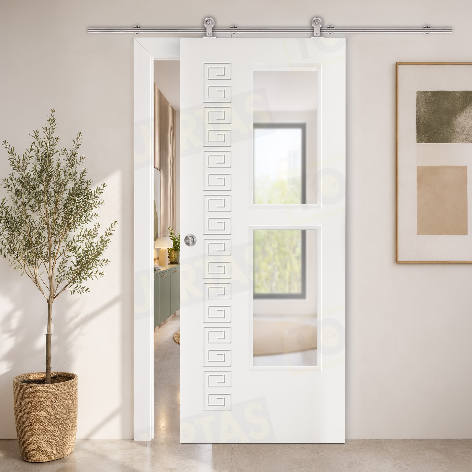Puerta Corredera Mod. Grecia V2