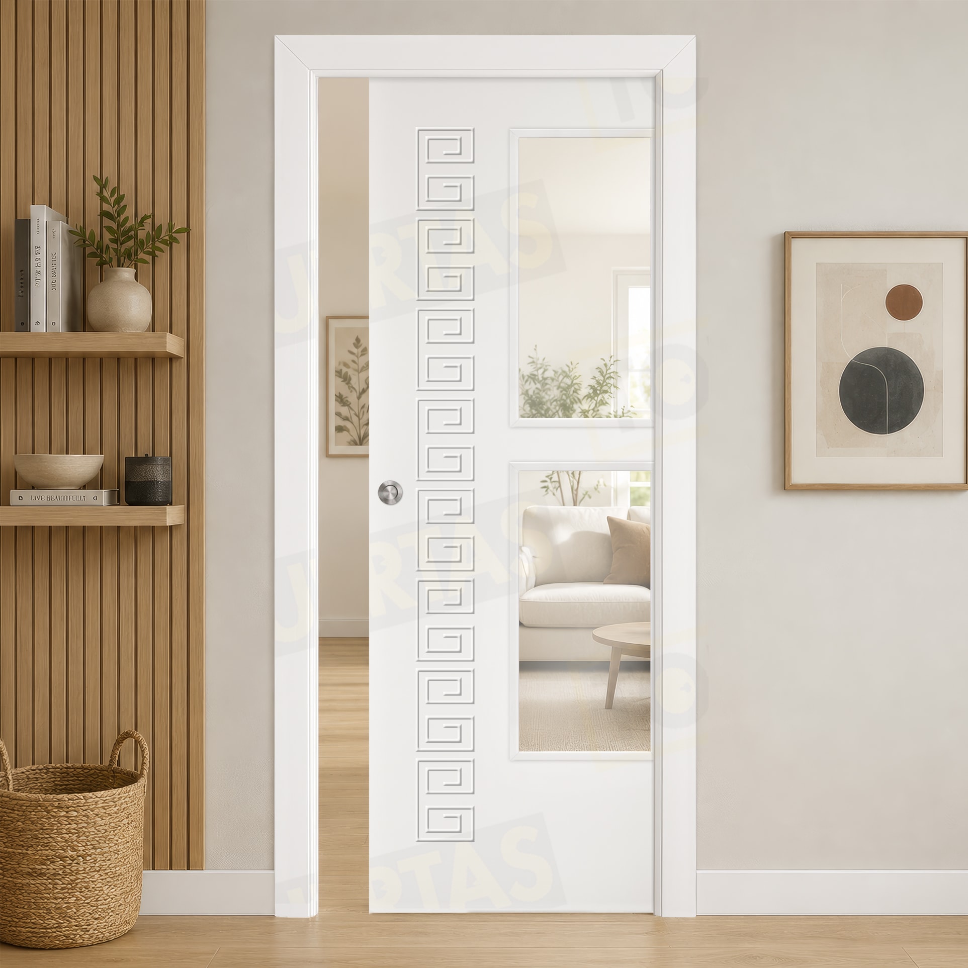Puerta Corredera Mod. Grecia V2