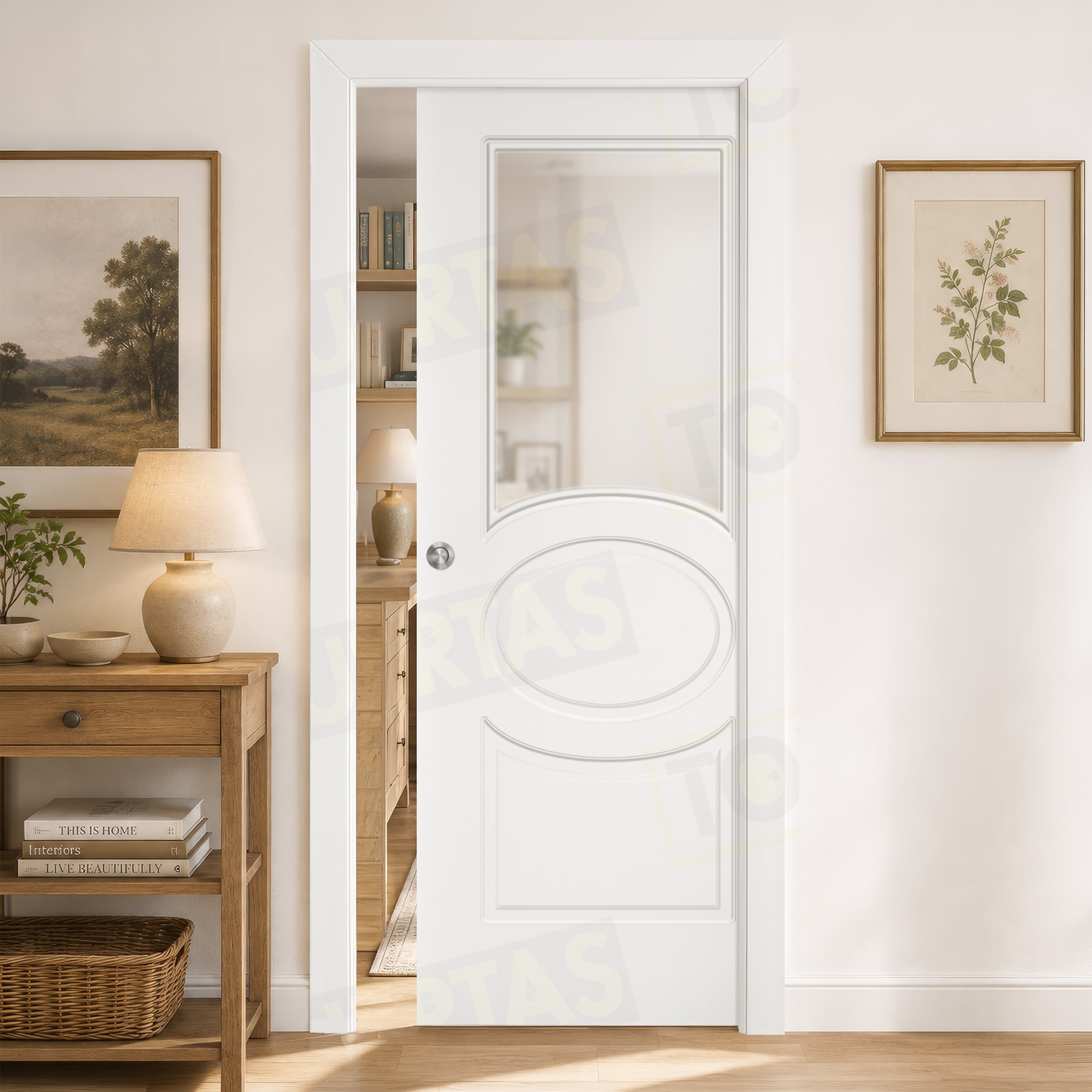 Puerta Corredera Mod. Guinea ZV1