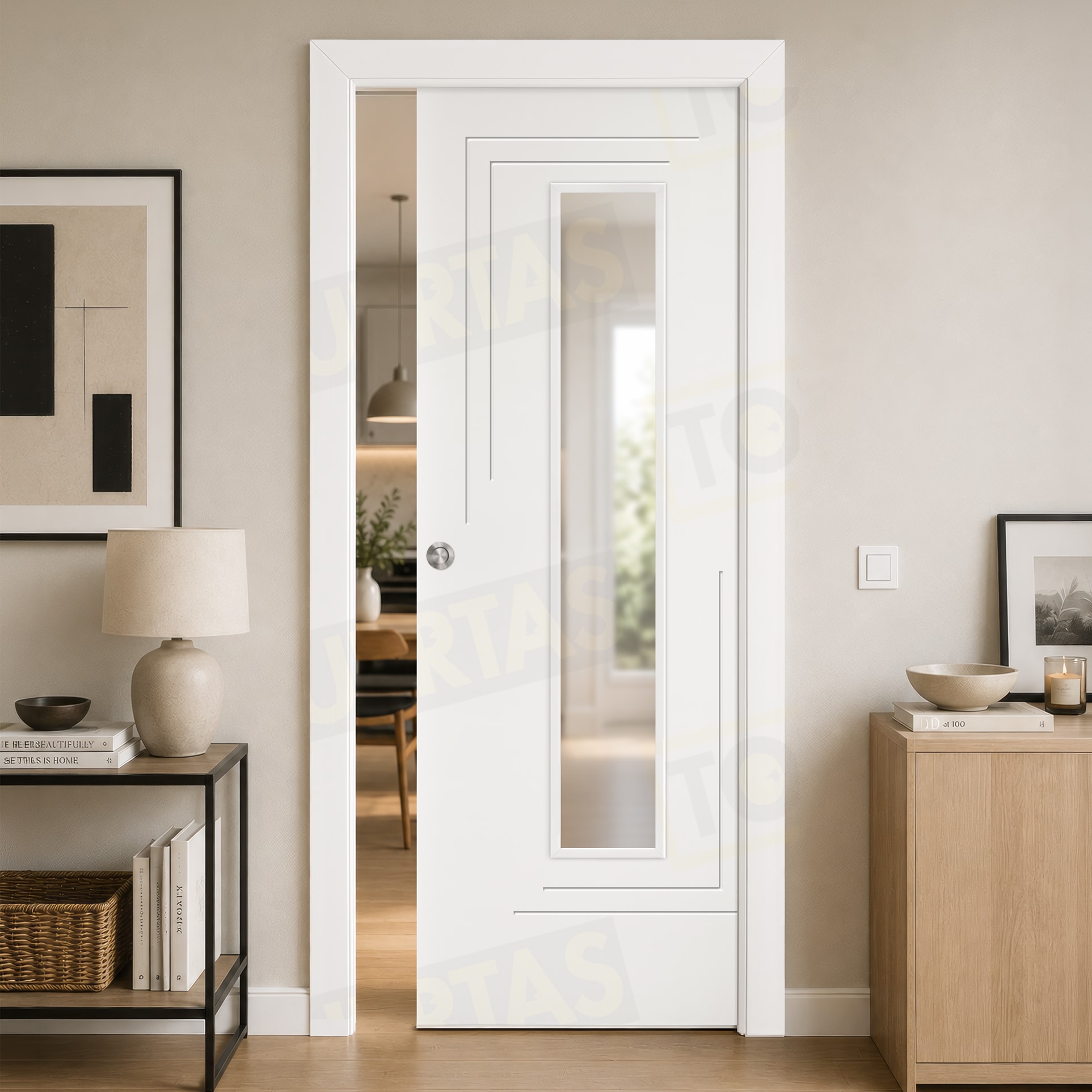 Puerta Corredera Mod. laos ZV1C
