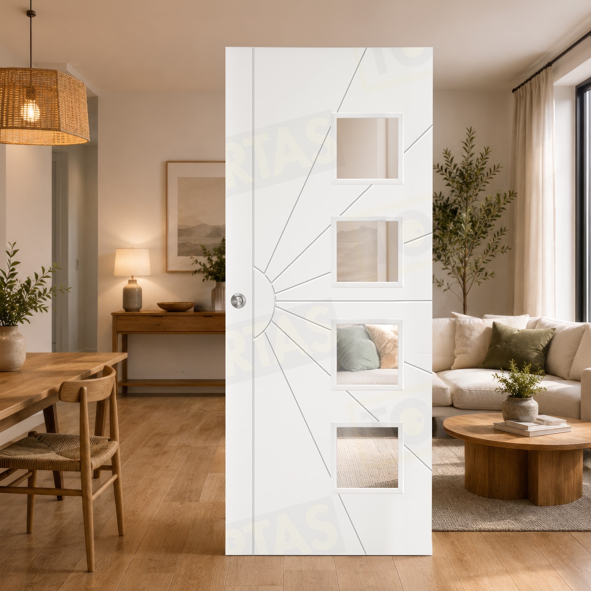Puerta Corredera Mod. Liberia BV4L