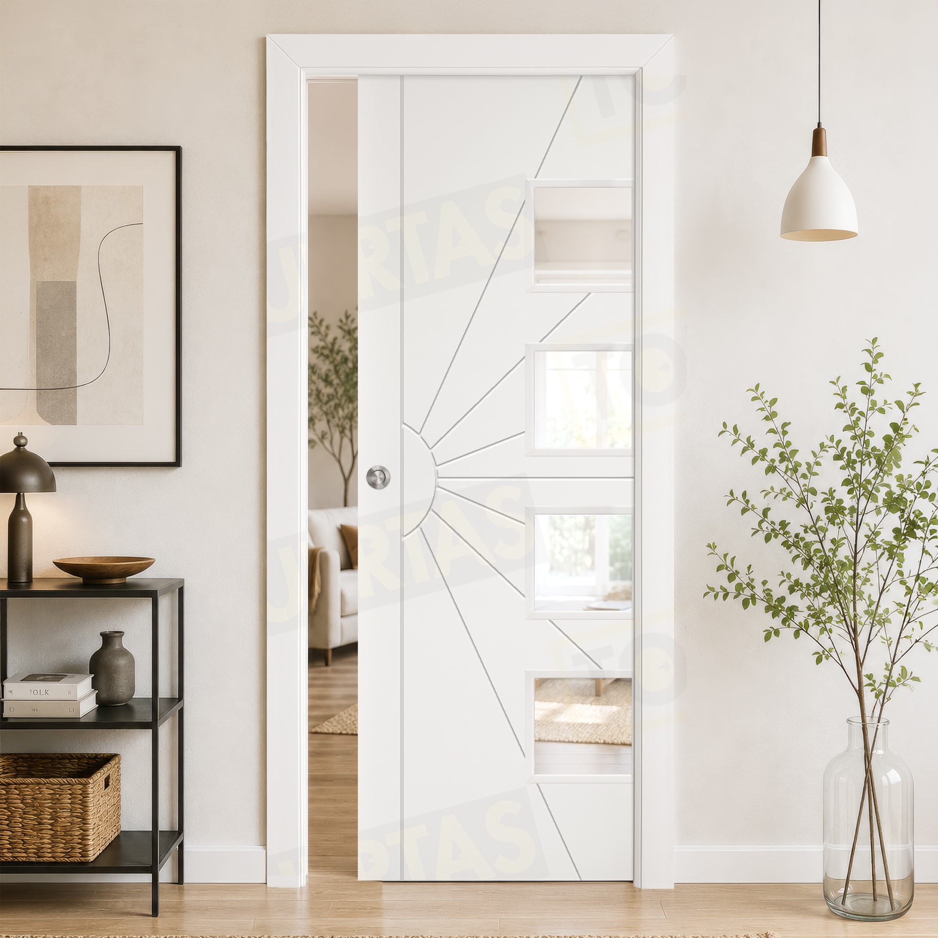 Puerta Corredera Mod. Liberia BV4L