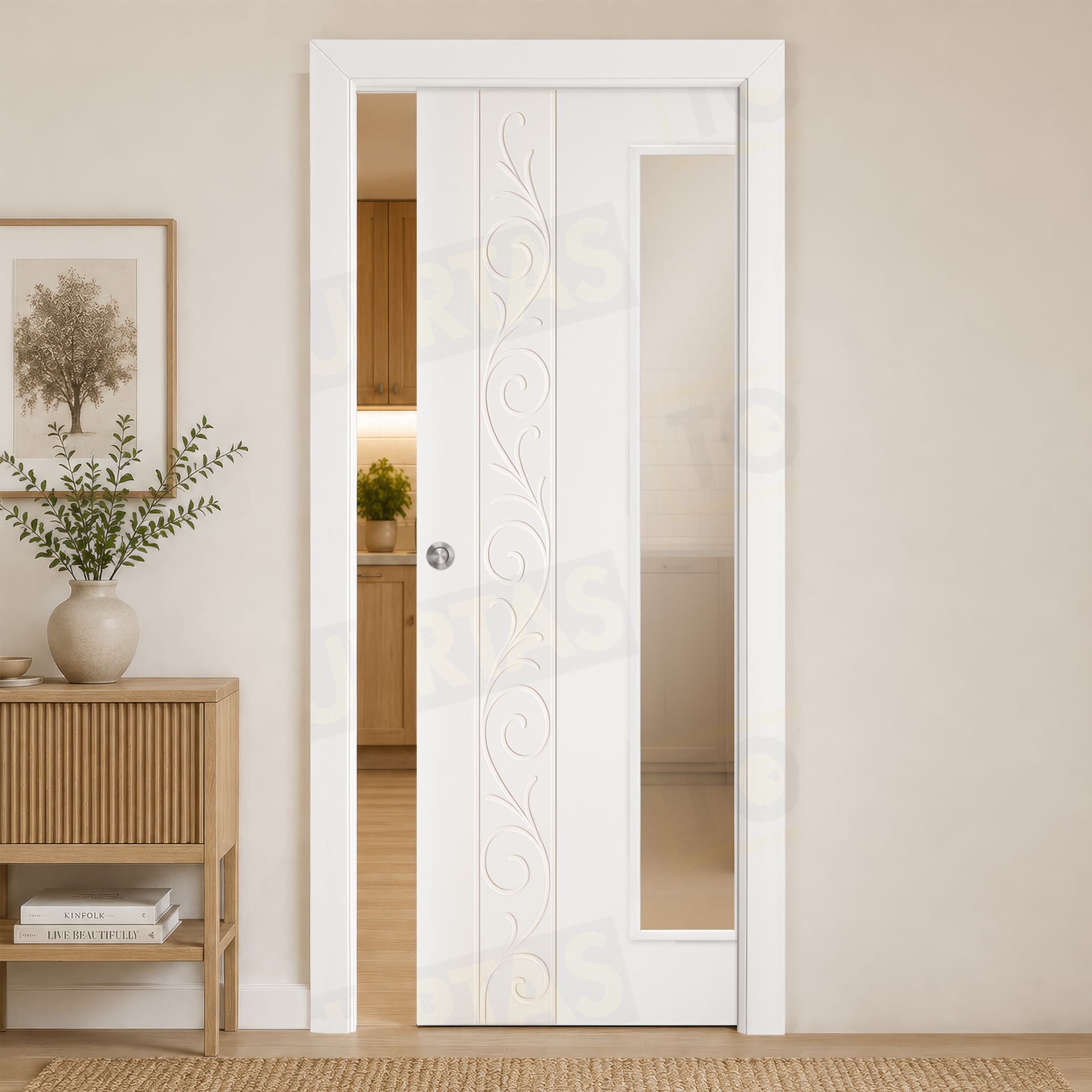 Puerta Corredera Mod. Moncayo V1L