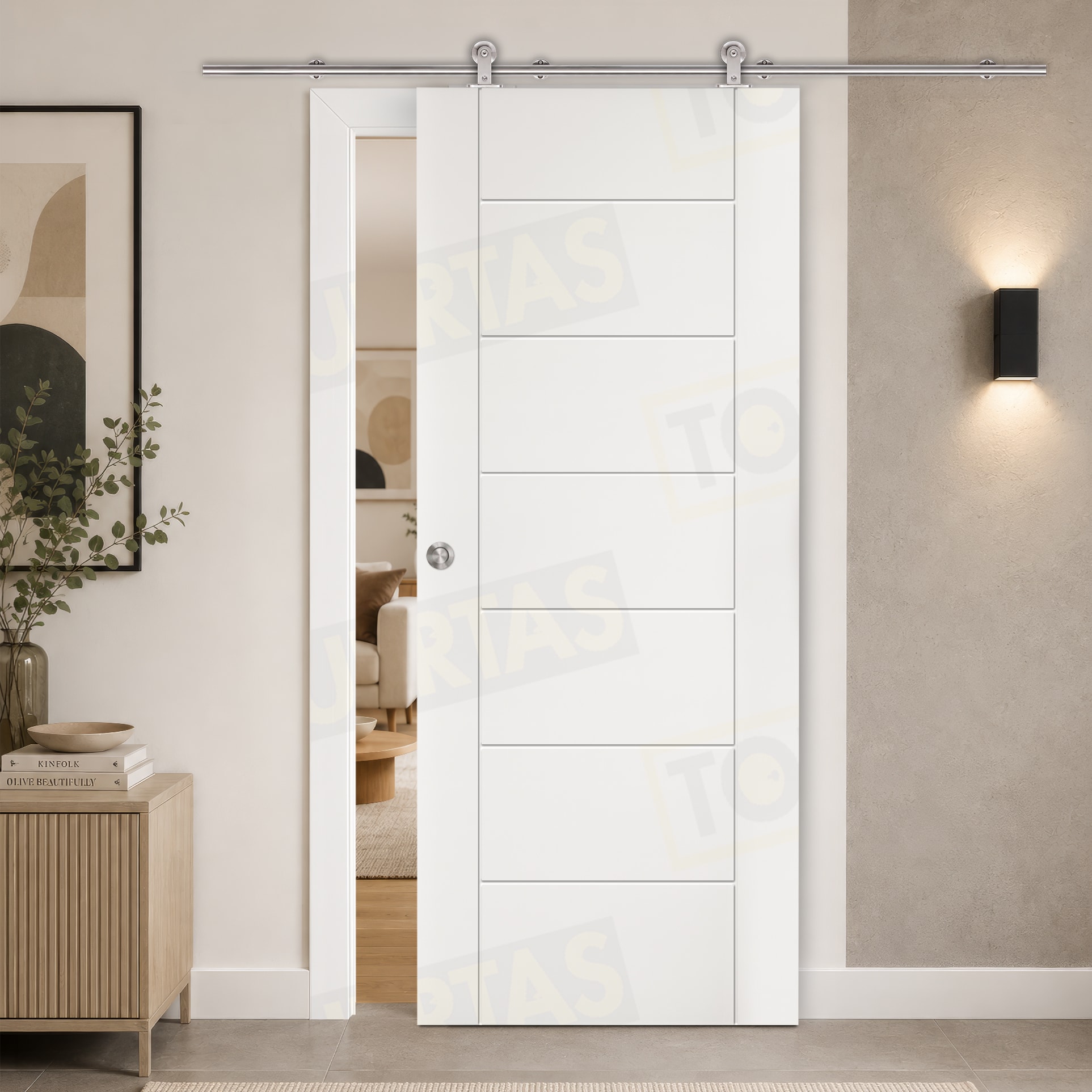 Puerta Corredera Mod. Montecarlo