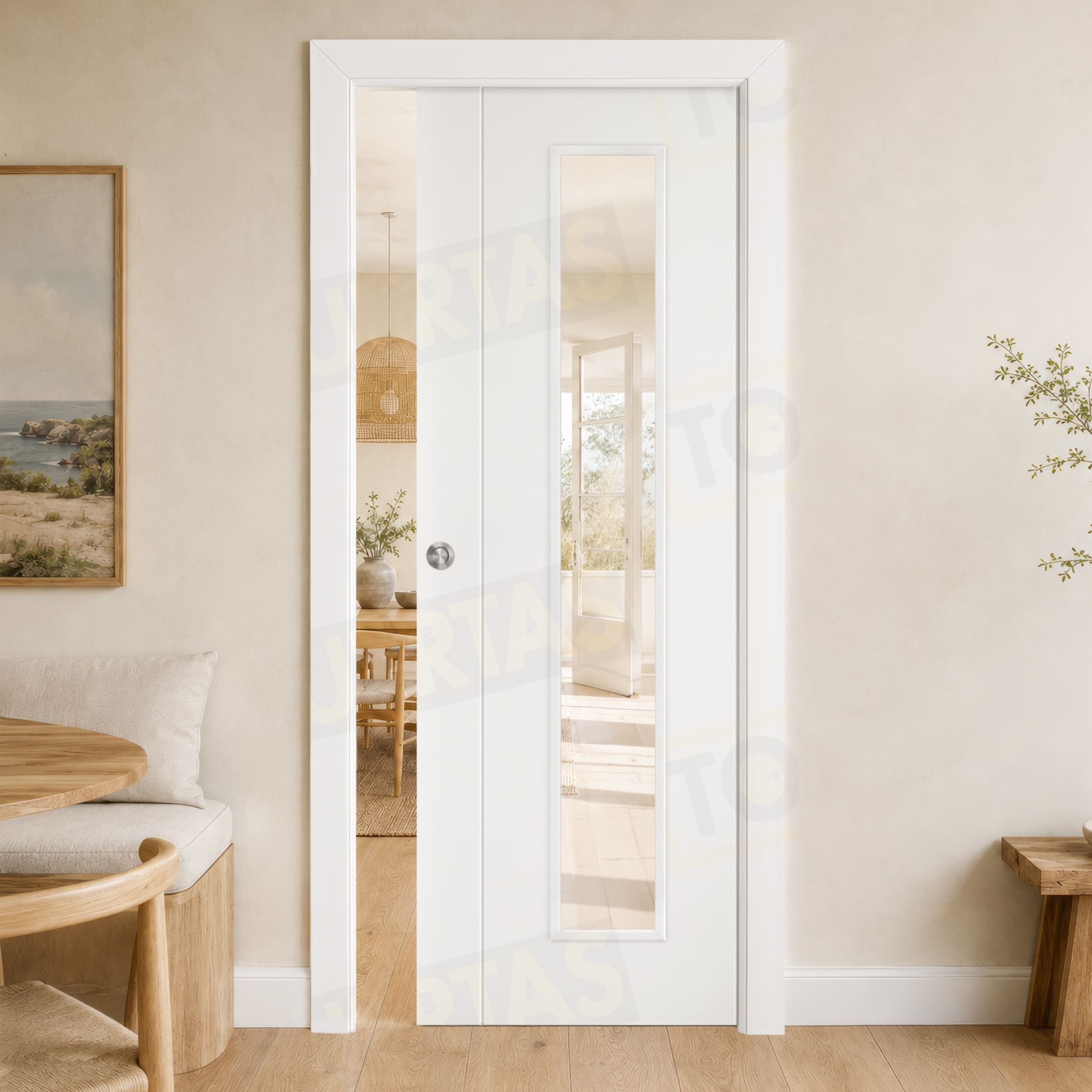 Puerta Corredera Mod. Pekín V1C