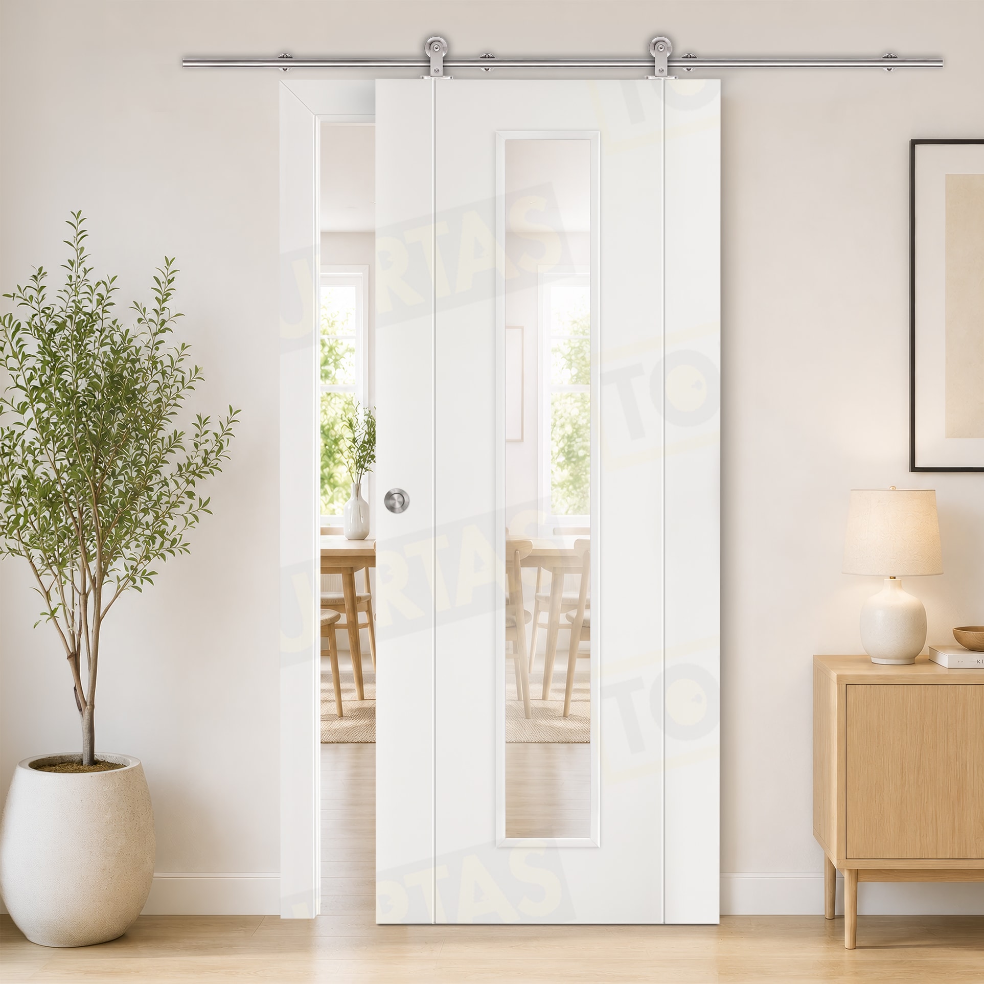 Puerta Corredera Mod. Pekín V1C