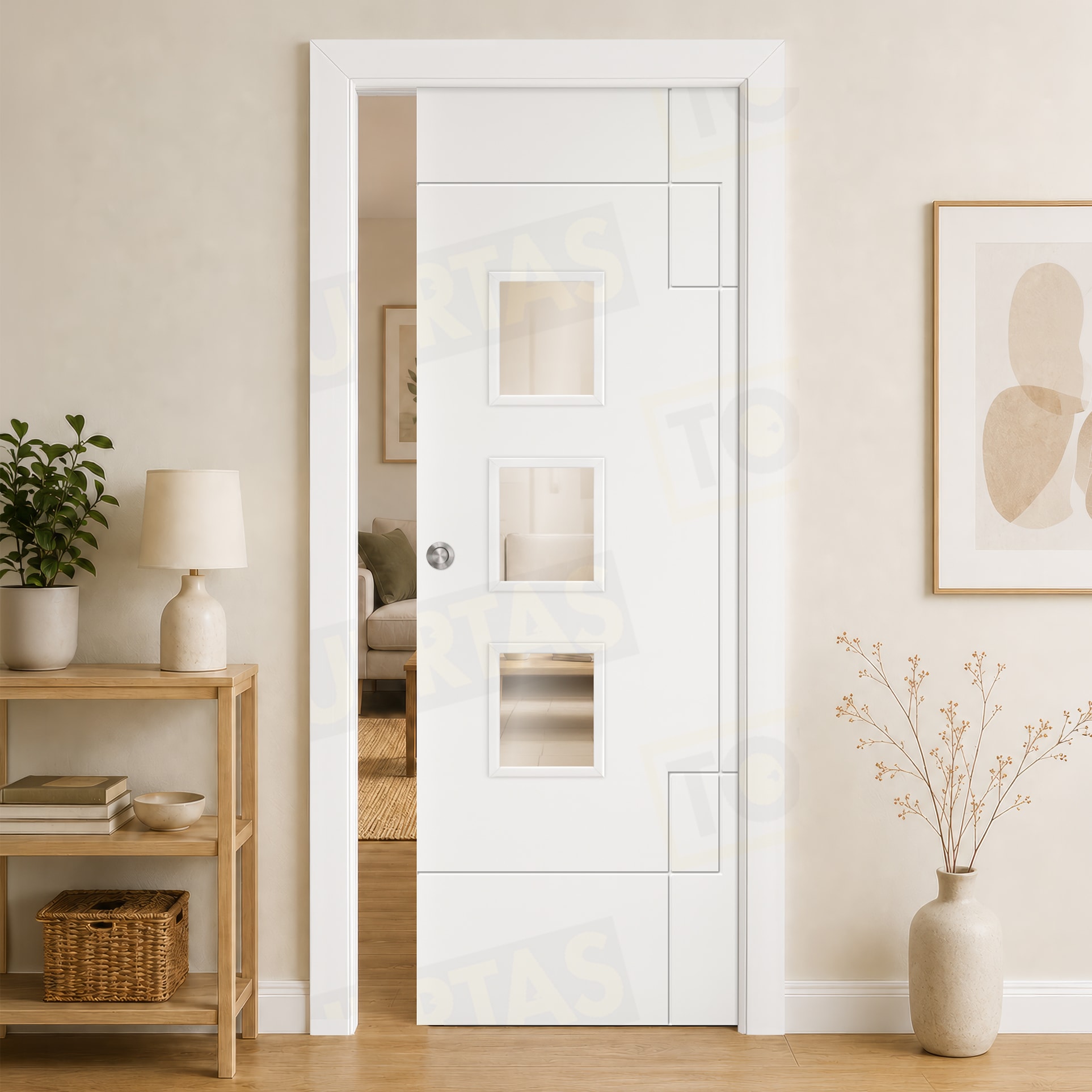 Puerta Corredera Mod. Praia BZV3L