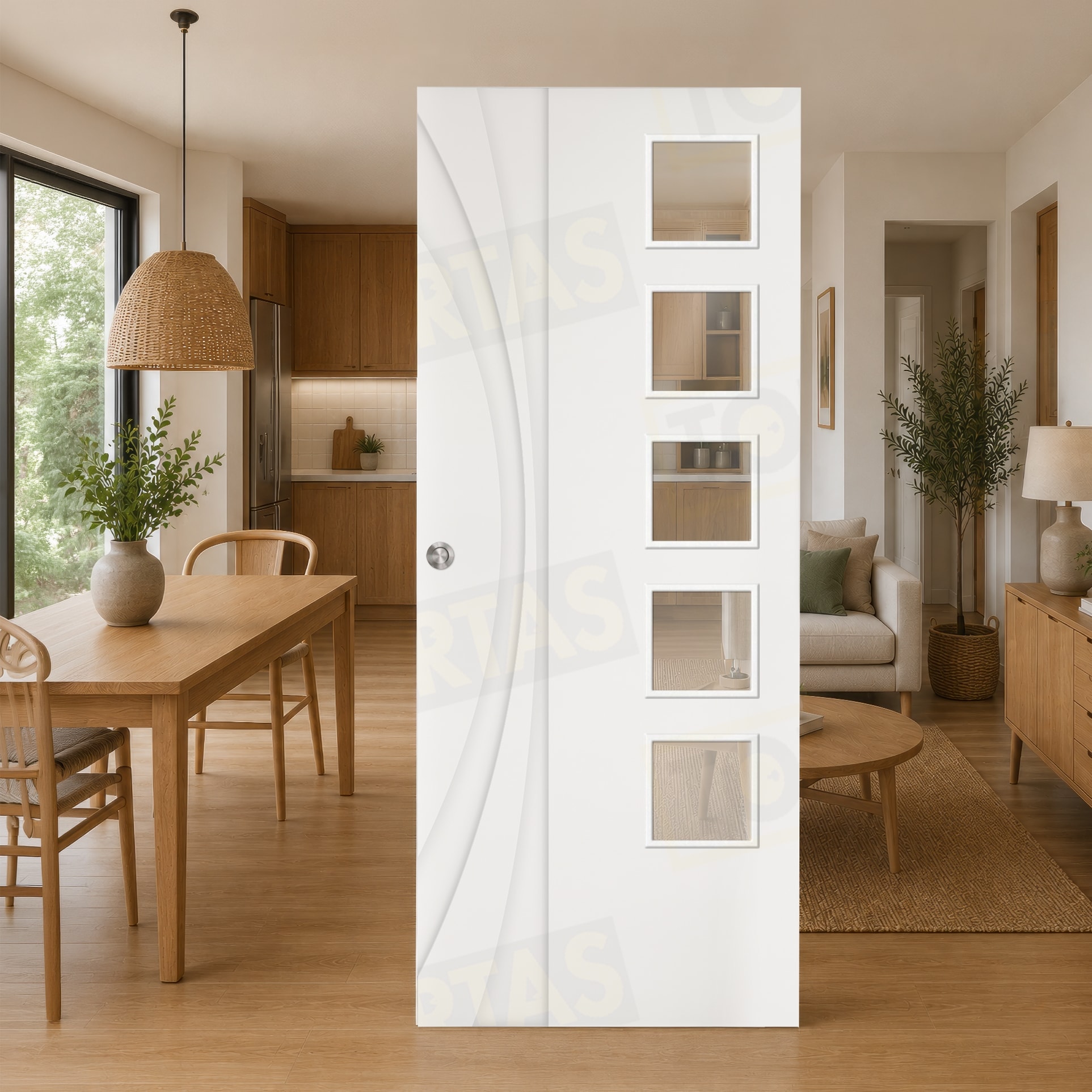 Puerta Corredera Mod. Raipur BV5L