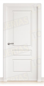 Puerta Block Maciza Lacada Blanca Mod. Kyoto
